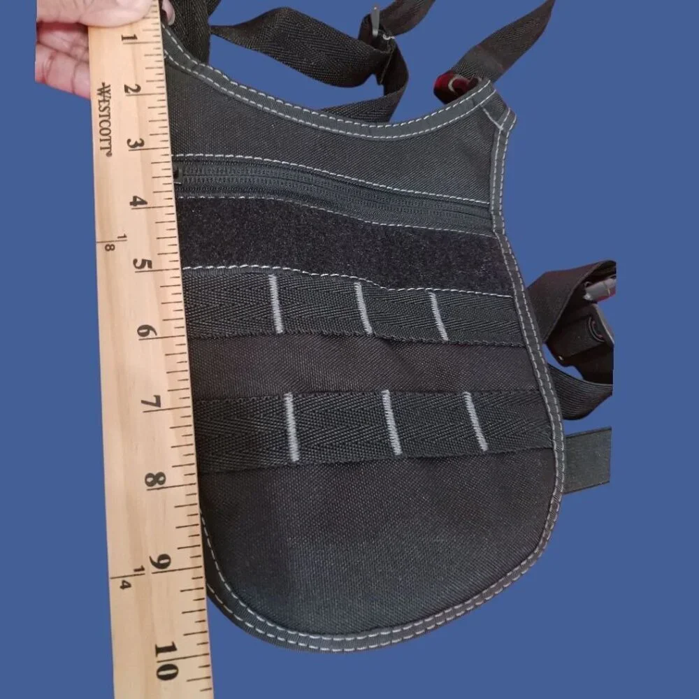 Crossbody Shoulder Bag unisex Underarm anti-deft Waist bag With Molle